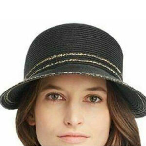 August Hat Company, OS, leopard trim framer hat, 80%, paper, 20%, poly RN #67588